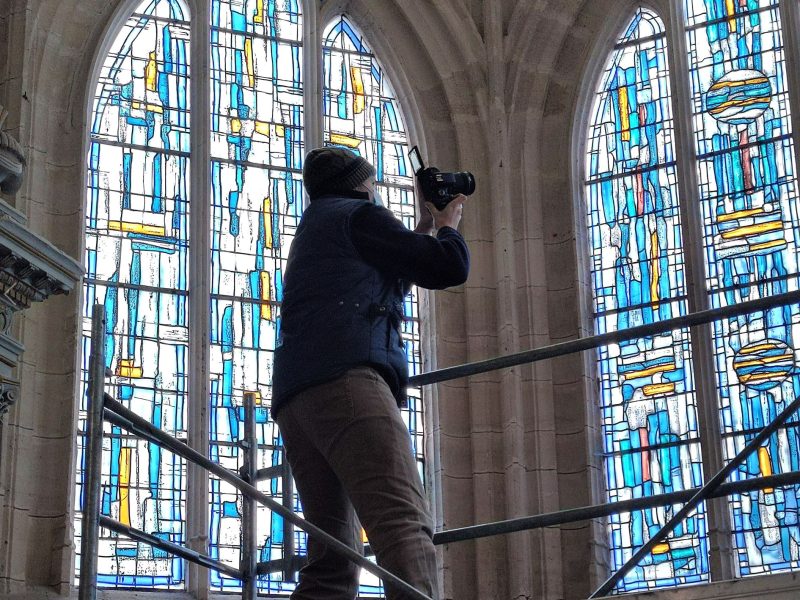 diagnostic vitrail vitraux gouty cormeilles eglise